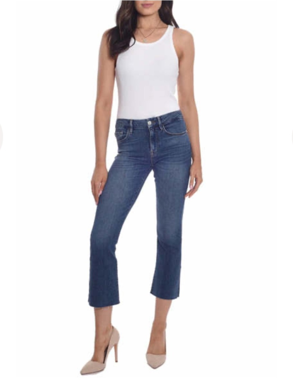 Frame Denim Le Crop Mini Boot Jeans